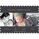 Triple Photo Birth Announcements Image 6 of 6